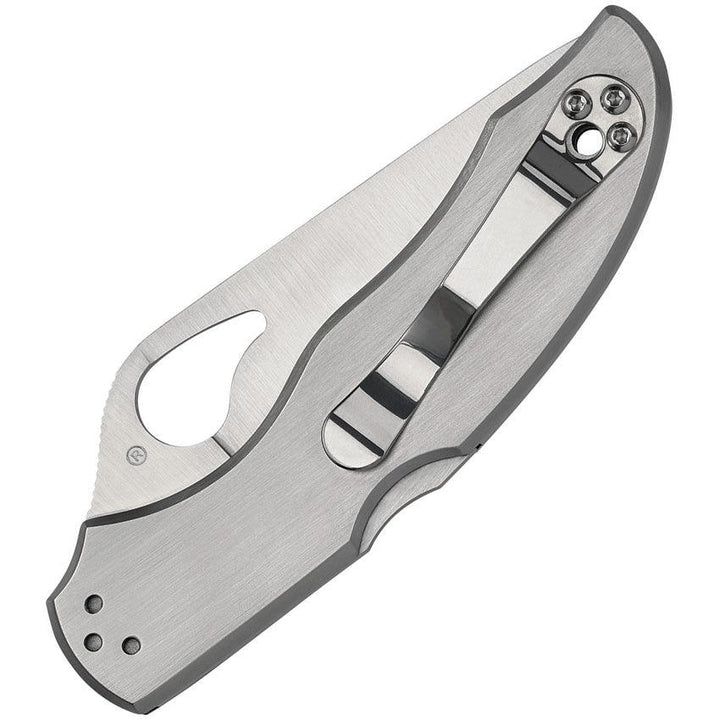 Byrd Harrier 2 Lockback Brushed Stainless Handle Satin PlainEdge 8Cr13MoV - Knives.mx