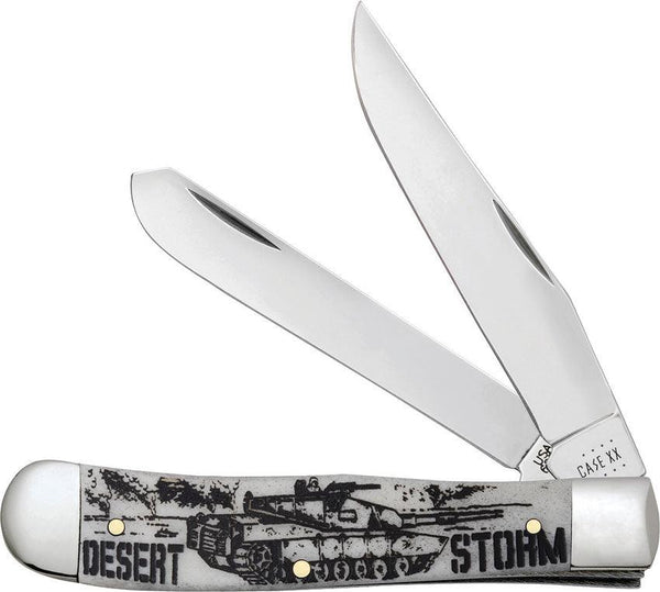 Case Cutlery Desert Storm Trapper Nat Bone - Knives.mx