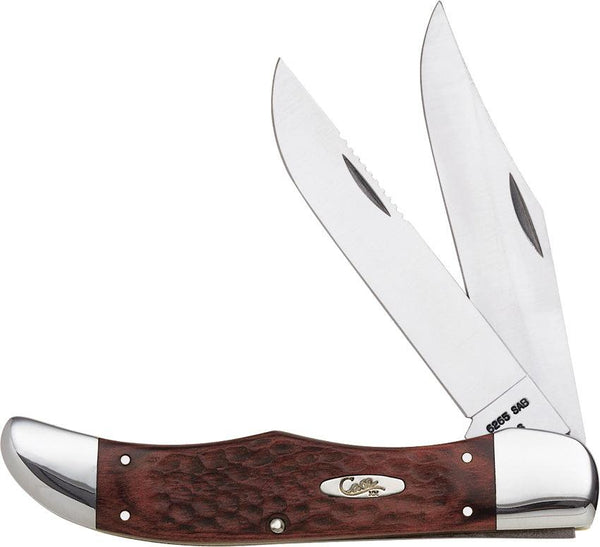 Case Cutlery Folding Hunter Brown Jigged Delrin - Knives.mx