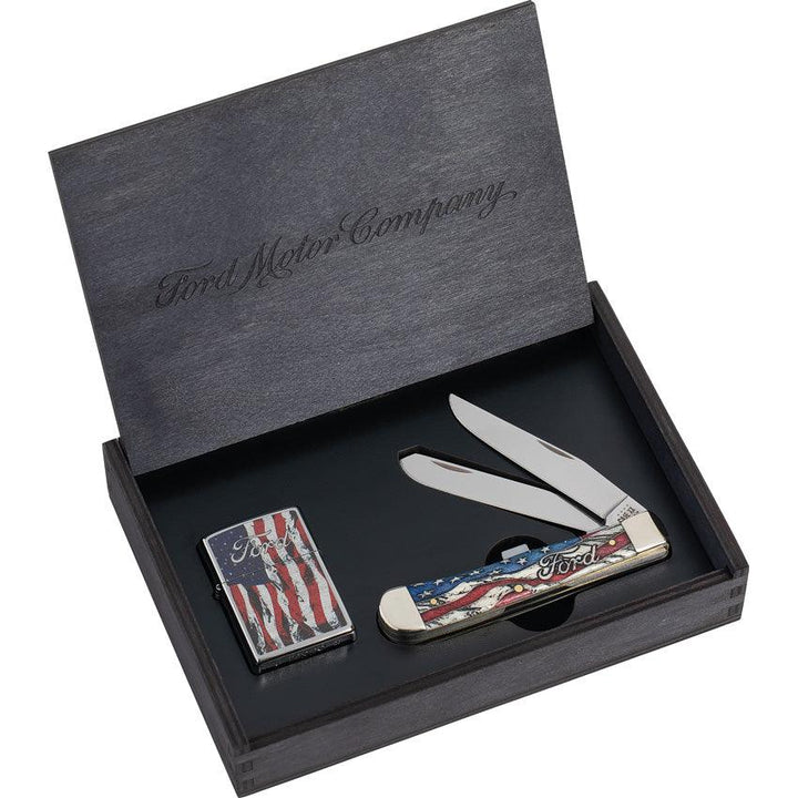 Case Cutlery Ford Trapper Gift Set - Knives.mx