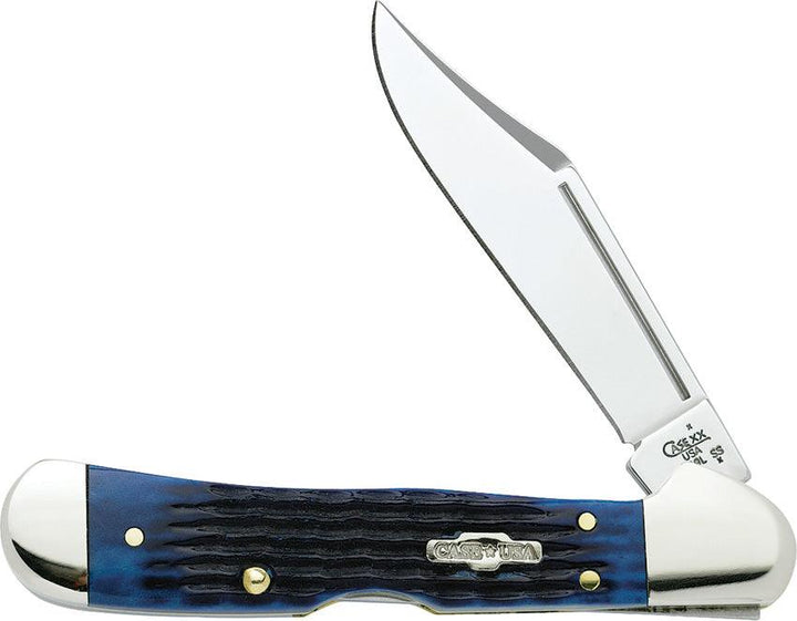 Case Cutlery Mini Copperlock Blue Bone - Knives.mx