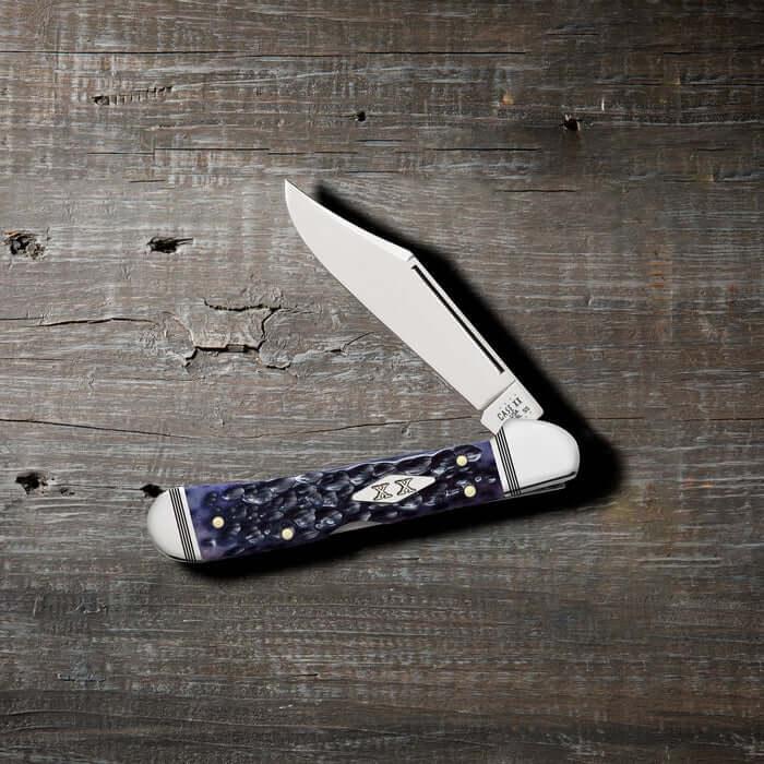 Case Cutlery Mini Copperlock Purple Bone - Knives.mx