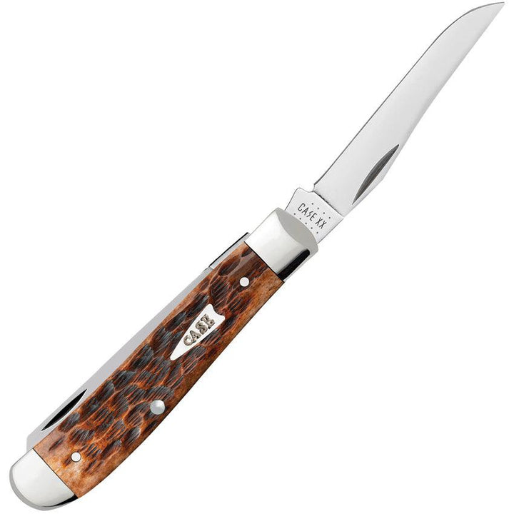 Case Cutlery Mini Trapper Brown Peachseed - Knives.mx