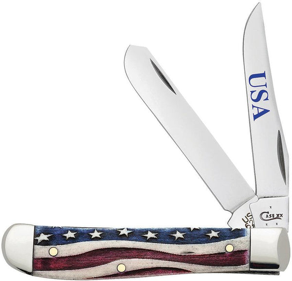 Case Cutlery Mini Trapper Patriotic - Knives.mx