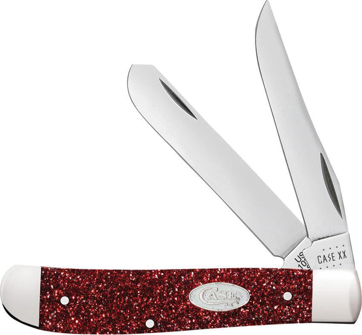 Case Cutlery Mini Trapper Ruby Stardust - Knives.mx