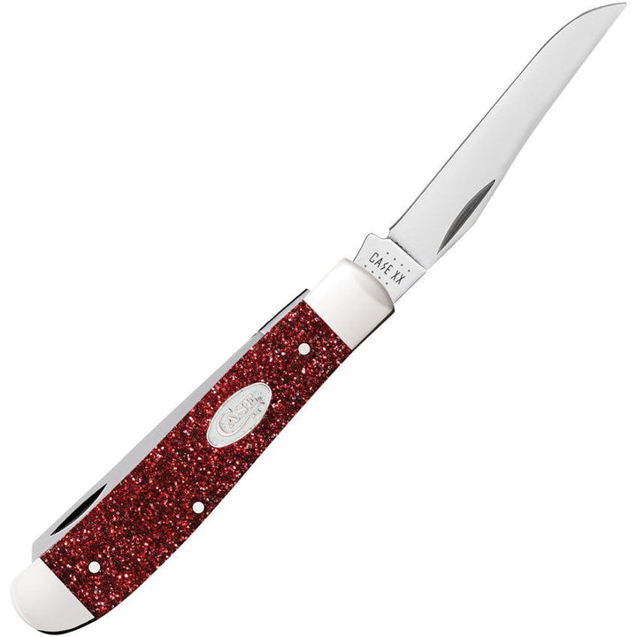 Case Cutlery Mini Trapper Ruby Stardust - Knives.mx