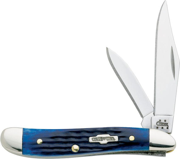 Case Cutlery Peanut Blue Bone - Knives.mx