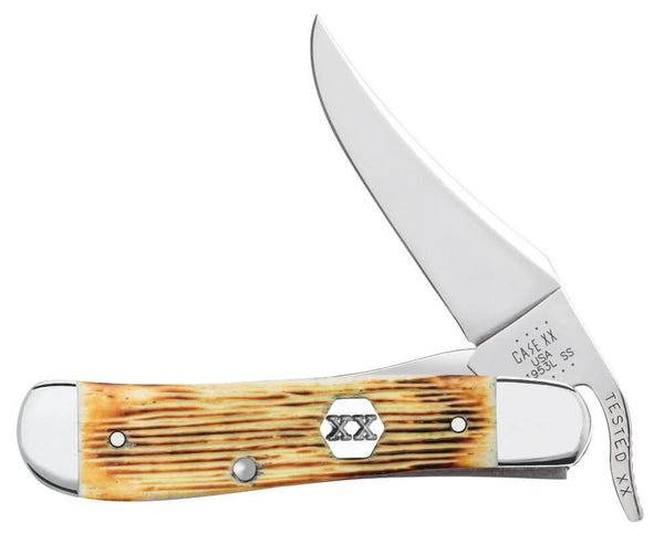 Case Cutlery RussLock Burnt Cream Bone - Knives.mx