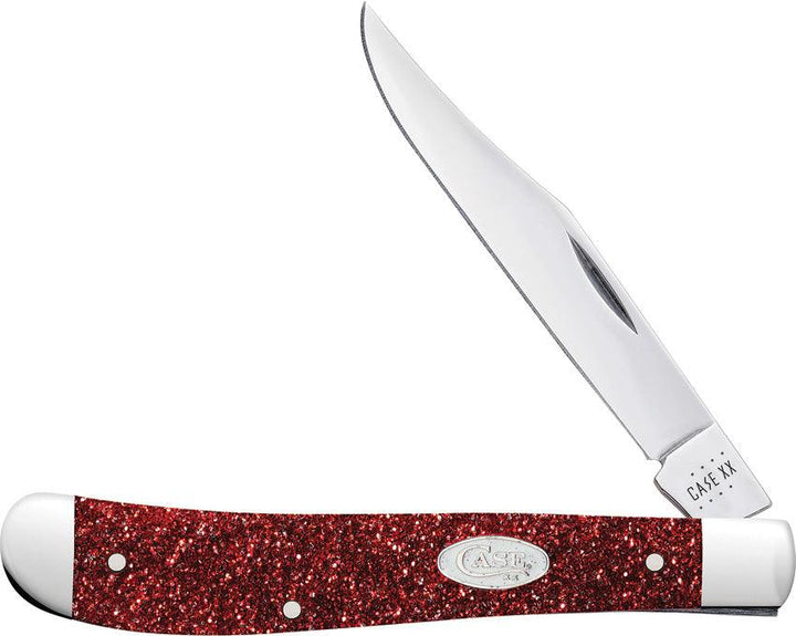 Case Cutlery Slimline Trapper Ruby Stardust - Knives.mx