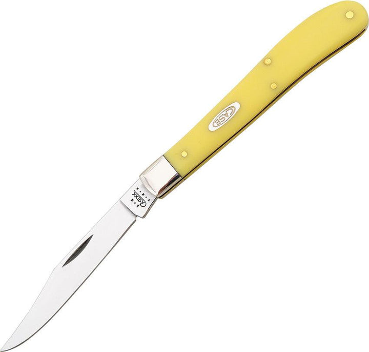 Case Cutlery Slimline Trapper Yellow - Knives.mx