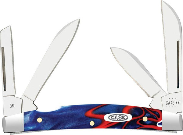 Case Cutlery Sm Congress Patriotic Sheepsfoot Mirror 10468 SS - Knives.mx