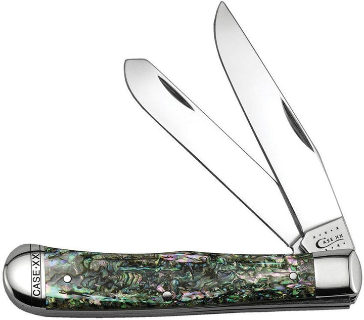 Case Cutlery Trapper Abalone w Nickel Silver - Knives.mx