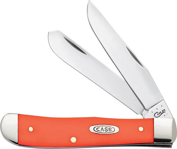 Case Cutlery Trapper Orange Synthetic - Knives.mx