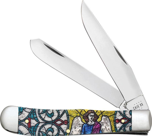 Case Cutlery Trapper Stained Glass Angel - Knives.mx