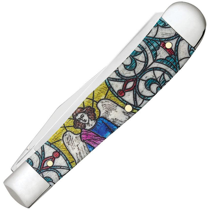 Case Cutlery Trapper Stained Glass Angel - Knives.mx