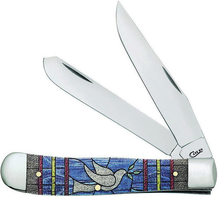 Case Cutlery Trapper Stained Glass Dove - Knives.mx