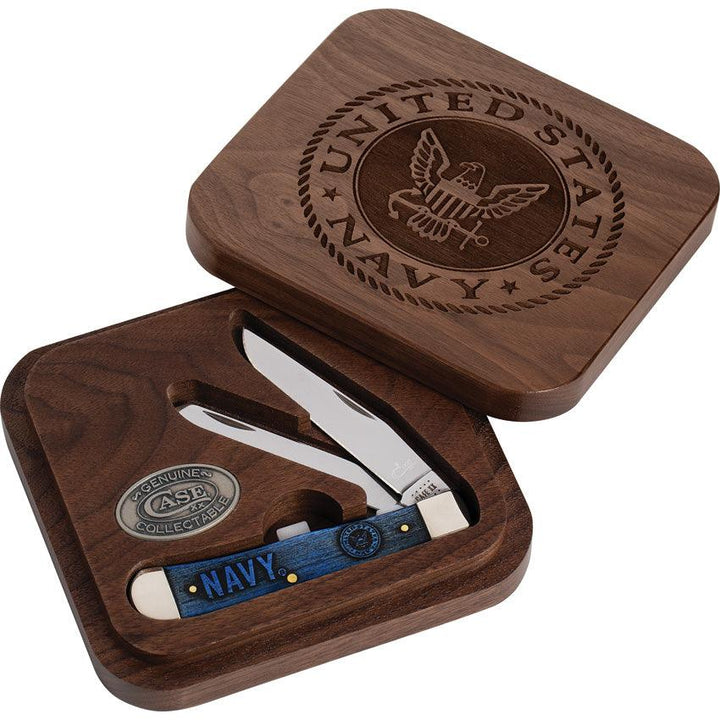 Case Cutlery U.S. Navy Trapper Gift Set - Knives.mx