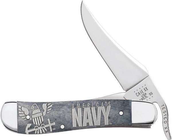 Case Cutlery US Navy Russlock Gray - Knives.mx