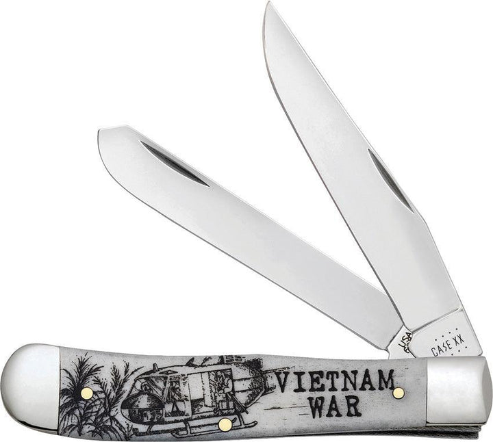 Case Cutlery Vietnam Trapper Nat Bone - Knives.mx