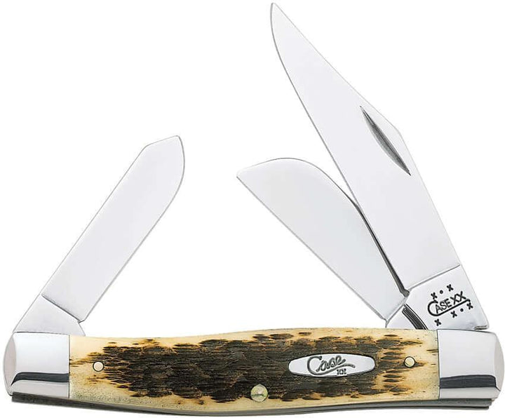 Case Jumbo Stockman Amber Bone - Knives.mx