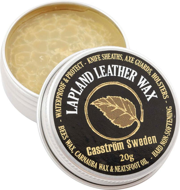 Casstrom Lapland Leather Wax Neutral 2 - Knives.mx