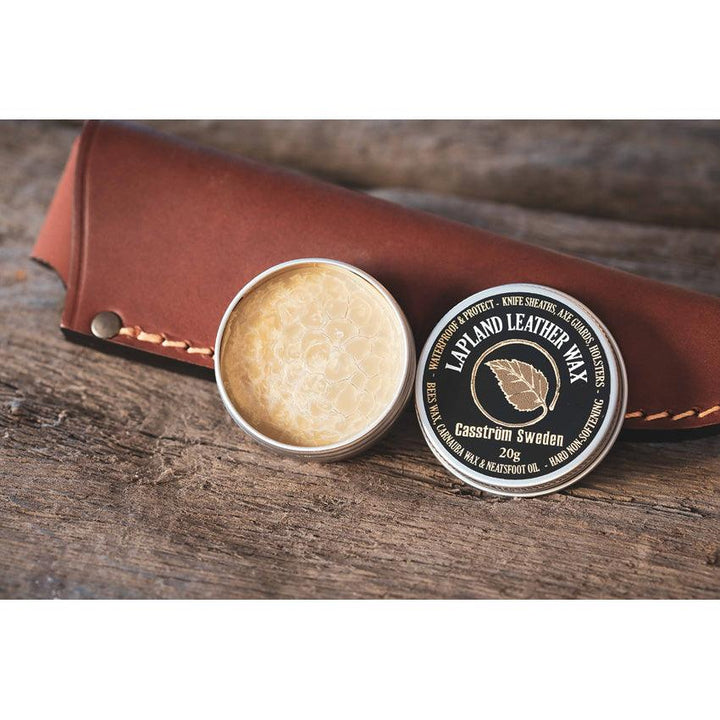 Casstrom Lapland Leather Wax Neutral 2 - Knives.mx