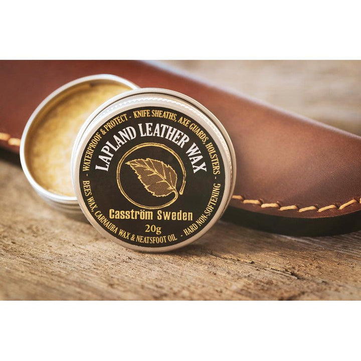 Casstrom Lapland Leather Wax Neutral 2 - Knives.mx