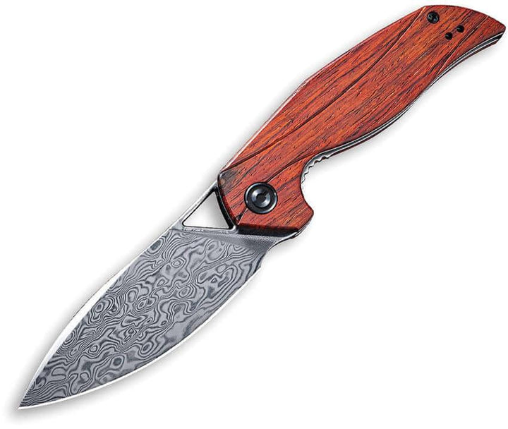 Civivi Anthropos Linerlock Sandalwood Damascus - Knives.mx