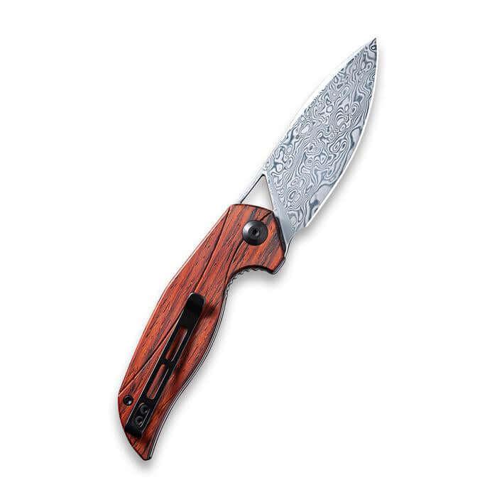 Civivi Anthropos Linerlock Sandalwood Damascus - Knives.mx