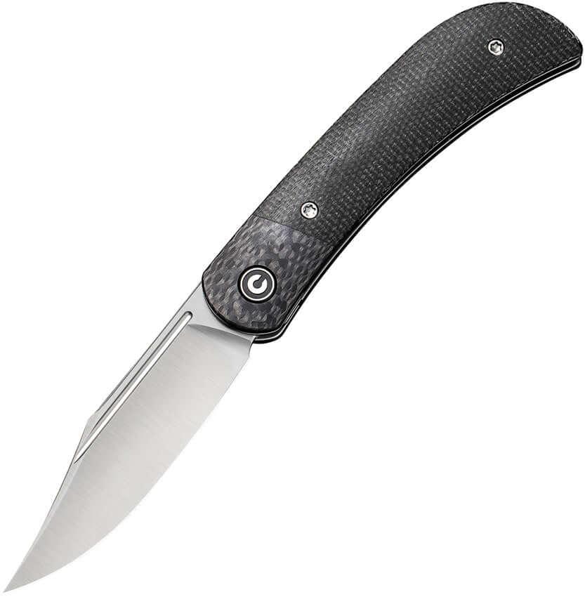 Civivi Appalachian Drifter II Linerlock Dark Green Micarta w Black CF Satin Nitro-V - Knives.mx