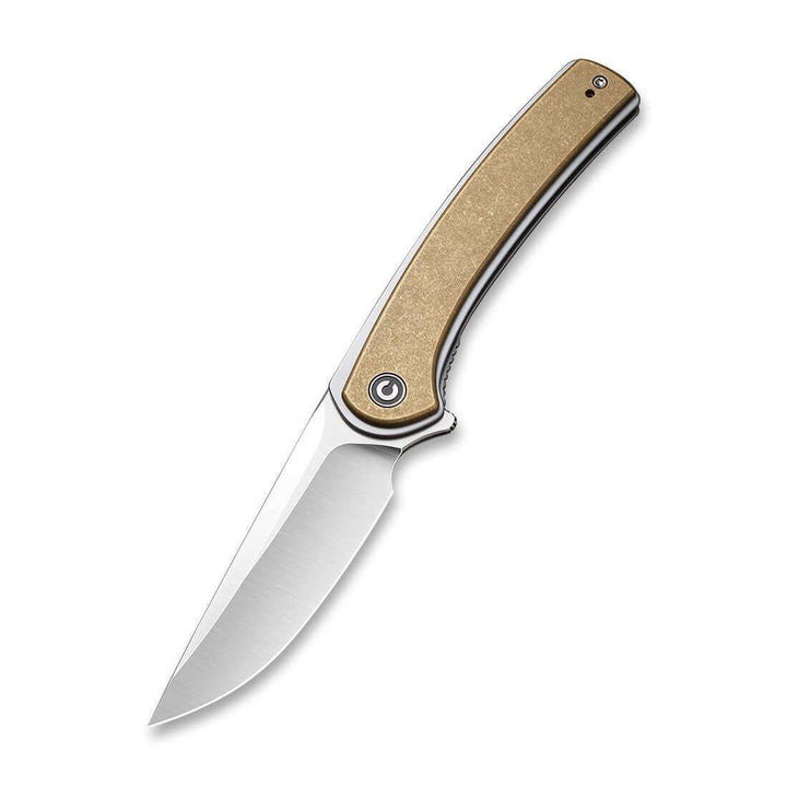Civivi Asticus Linerlock Brass Stonewash D2 - Knives.mx