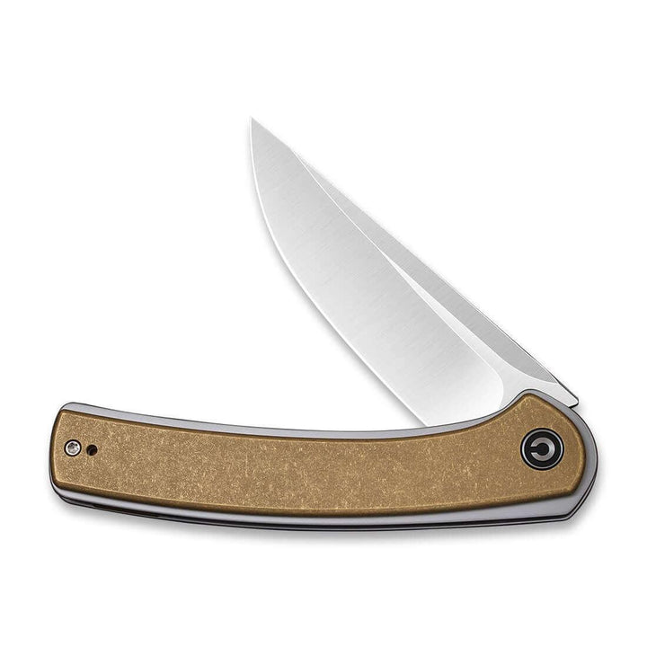 Civivi Asticus Linerlock Brass Stonewash D2 - Knives.mx