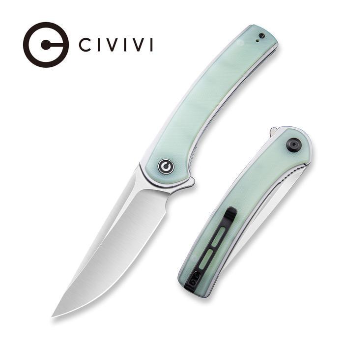 Civivi Asticus Natural Jade G10 Satin D2 - Knives.mx