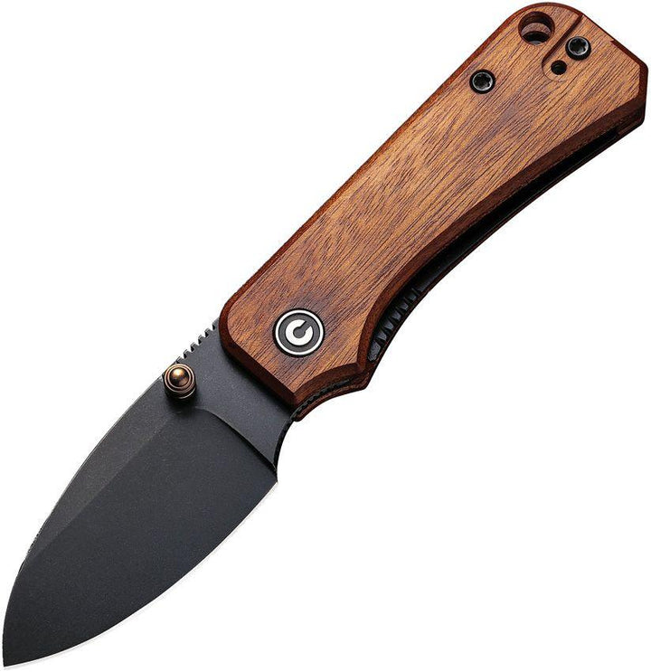 Civivi Baby Banter Cuibourtia Wood Black Stonewashed Nitro-V - Knives.mx