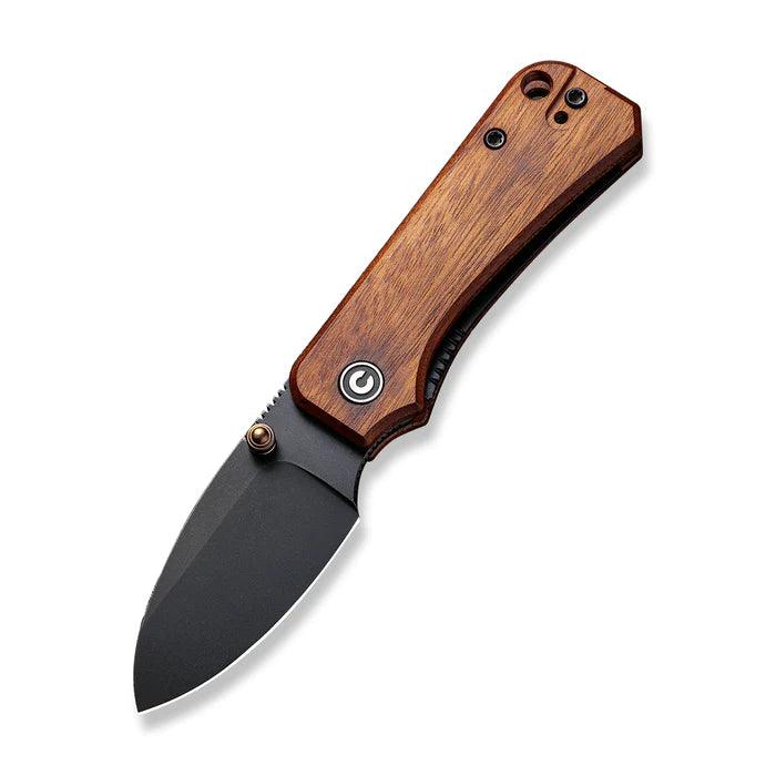 Civivi Baby Banter Cuibourtia Wood Black Stonewashed Nitro-V - Knives.mx