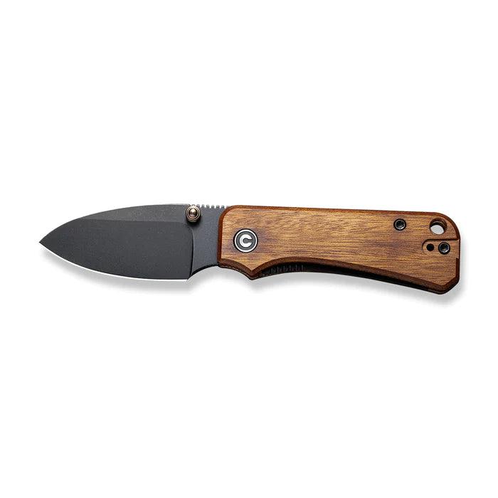 Civivi Baby Banter Cuibourtia Wood Black Stonewashed Nitro-V - Knives.mx