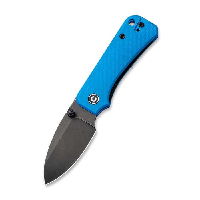 Civivi Baby Banter Linerlock Blue G10 Black Stonewash Nitro V - Knives.mx