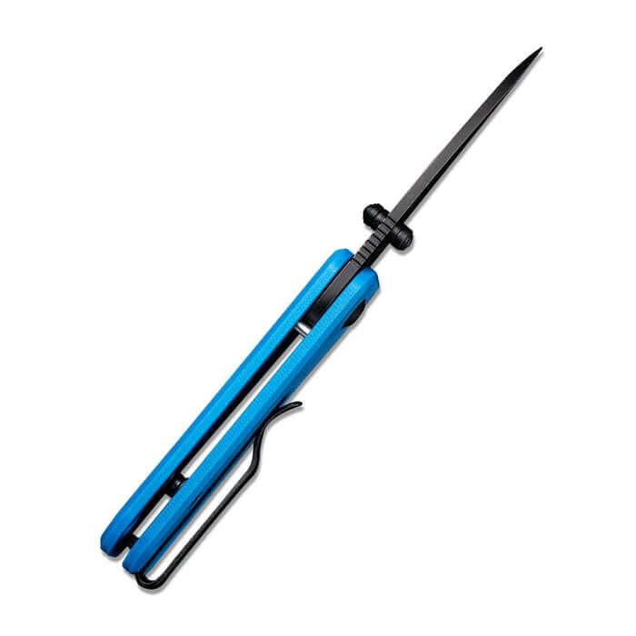 Civivi Baby Banter Linerlock Blue G10 Black Stonewash Nitro V - Knives.mx