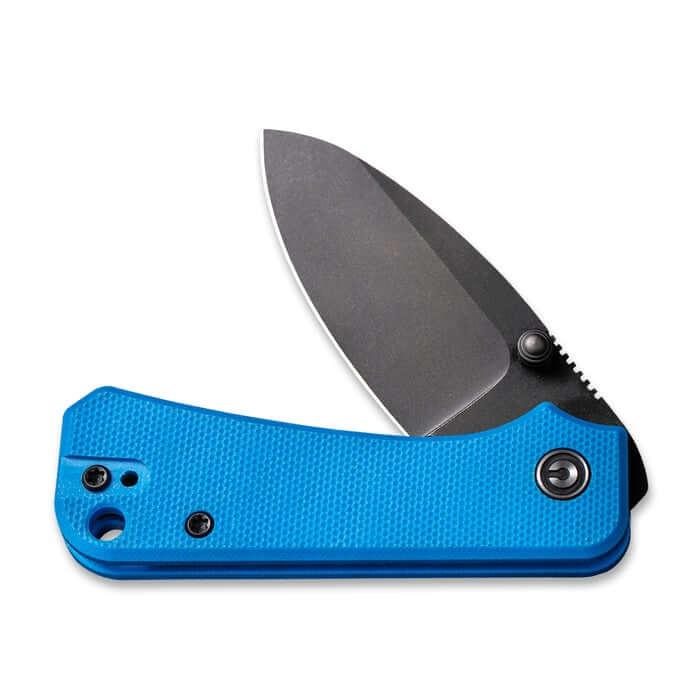 Civivi Baby Banter Linerlock Blue G10 Black Stonewash Nitro V - Knives.mx