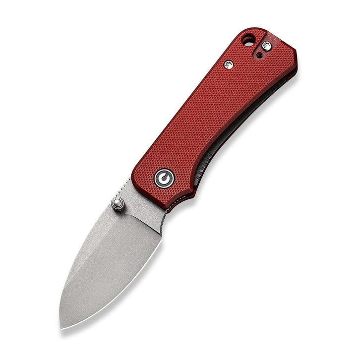 Civivi Baby Banter Linerlock Burgundy G10 SW Nitro V - Knives.mx