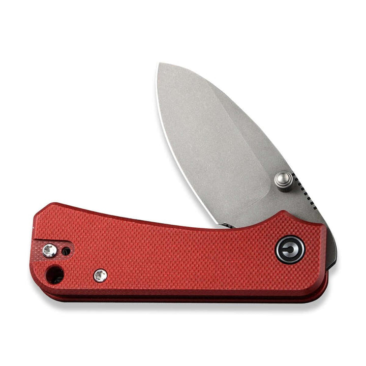 Civivi Baby Banter Linerlock Burgundy G10 SW Nitro V - Knives.mx