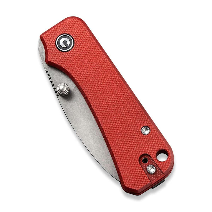 Civivi Baby Banter Linerlock Burgundy G10 SW Nitro V - Knives.mx
