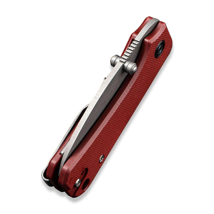 Civivi Baby Banter Linerlock Burgundy G10 SW Nitro V - Knives.mx