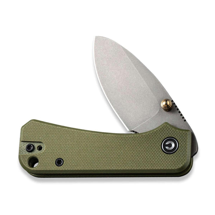 Civivi Baby Banter Linerlock Green G10 SW Nitro V - Knives.mx