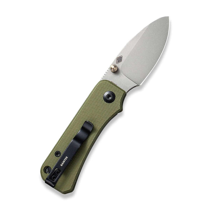 Civivi Baby Banter Linerlock Green G10 SW Nitro V - Knives.mx