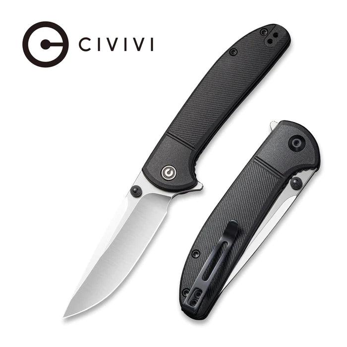 Civivi Badlands Vagabond Linerlock Black FRN Satin 9Cr18MoV - Knives.mx