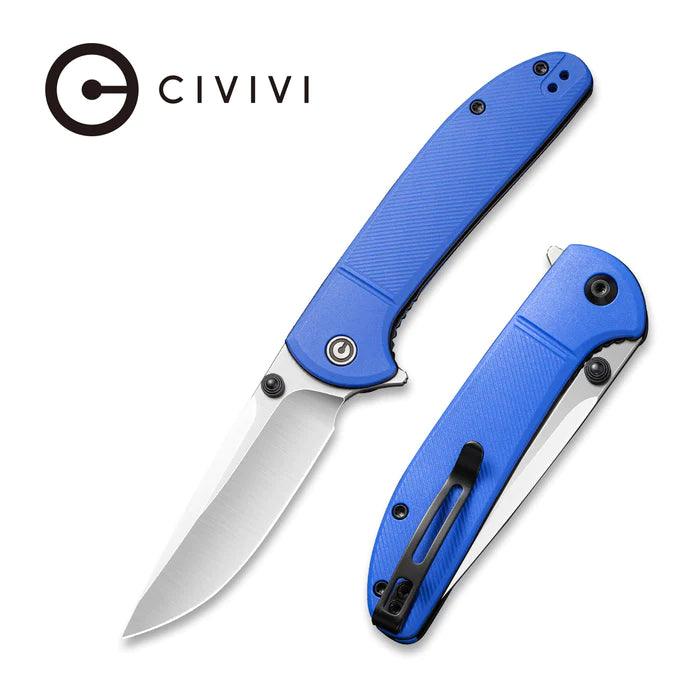 Civivi Badlands Vagabond Linerlock Blue FRN Satin 9Cr18MoV - Knives.mx