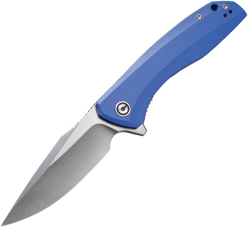 Civivi Baklash Linerlock Blue G10 Satin 9Cr18MoV - Knives.mx