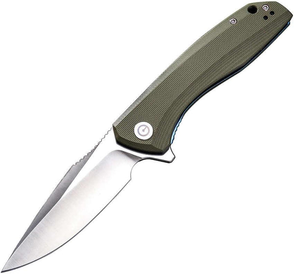 Civivi Baklash Linerlock Green G10 9Cr18MoV - Knives.mx