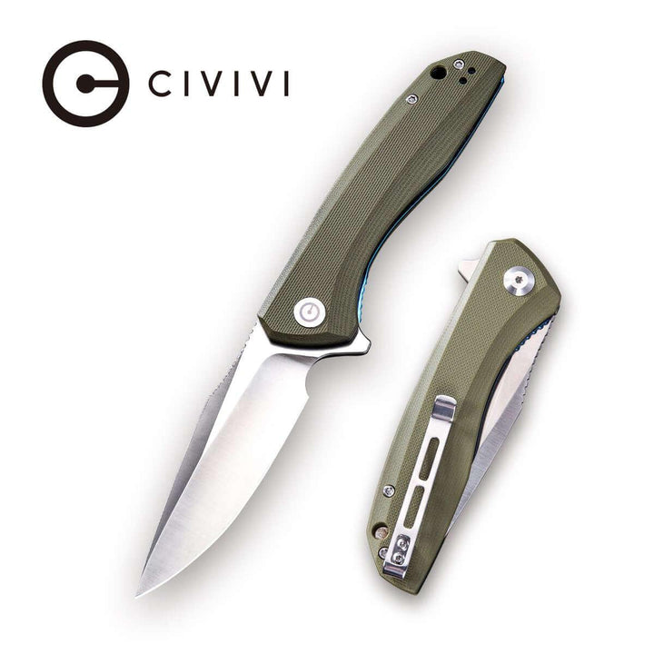 Civivi Baklash Linerlock Green G10 9Cr18MoV - Knives.mx